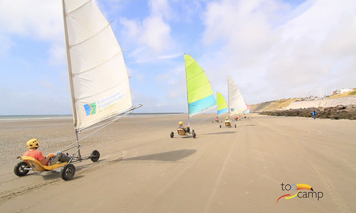 Ontdek de geheimen van strandzeilen  -  visuel 1/1 Ontdek de geheimen van strandzeilen  -  visuel 1/1