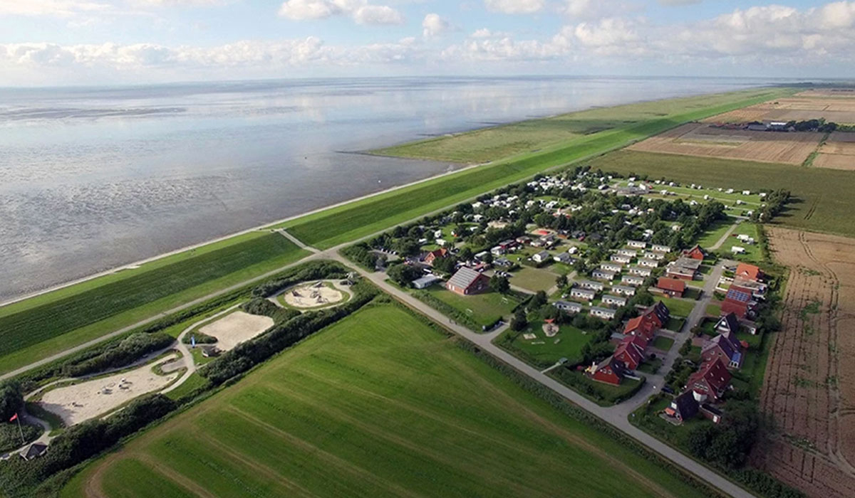 Am Deich Nordsee Nedersaksen - Hoeken van kromming visuel 1/5 Am Deich Nordsee Nedersaksen - Hoeken van kromming visuel 1/5