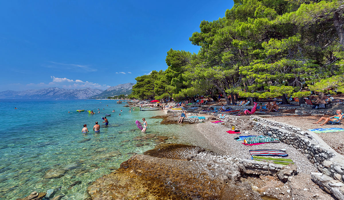 Baško Polje Dalmatië - Baska Voda visuel 1/3 Baško Polje Dalmatië - Baska Voda visuel 1/3