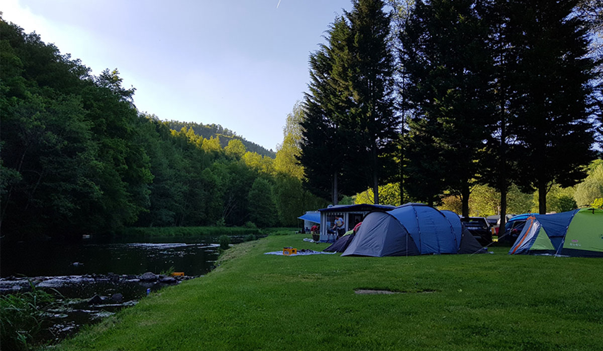 Camping de l'Ourthe Luxemburg - La Roche-en-Ardenne visuel 1/1 Camping de l'Ourthe Luxemburg - La Roche-en-Ardenne visuel 1/1
