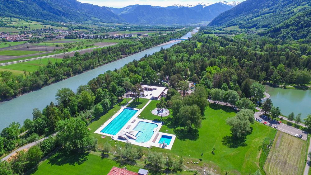 Camping Giessenpark Oost-Zwitserland - Slechte Ragaz visuel 2/2 Camping Giessenpark Oost-Zwitserland - Slechte Ragaz visuel 2/2