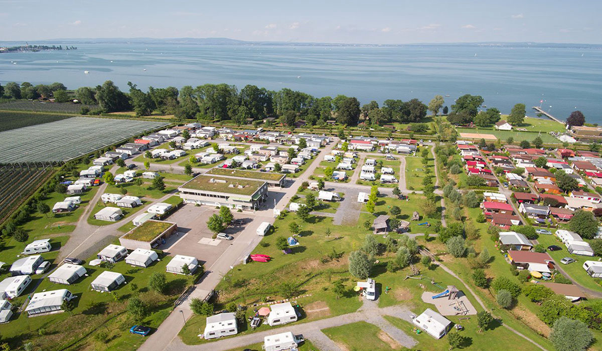 Camping Seehorn Oost-Zwitserland - Egnach visuel 1/2 Camping Seehorn Oost-Zwitserland - Egnach visuel 1/2