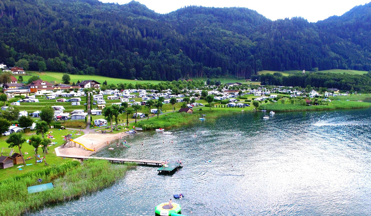 Camping Terrasse Ossiacher See Karinthië - Ossiach visuel 1/2 Camping Terrasse Ossiacher See Karinthië - Ossiach visuel 1/2