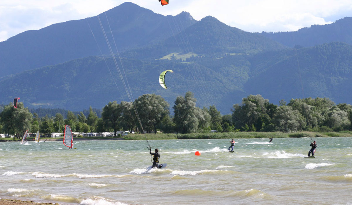Chiemsee Beieren - Overzee visuel 1/3 Chiemsee Beieren - Overzee visuel 1/3