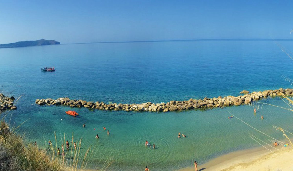 Costa del Mito Campanië - Pisciotta visuel 1/4 Costa del Mito Campanië - Pisciotta visuel 1/4