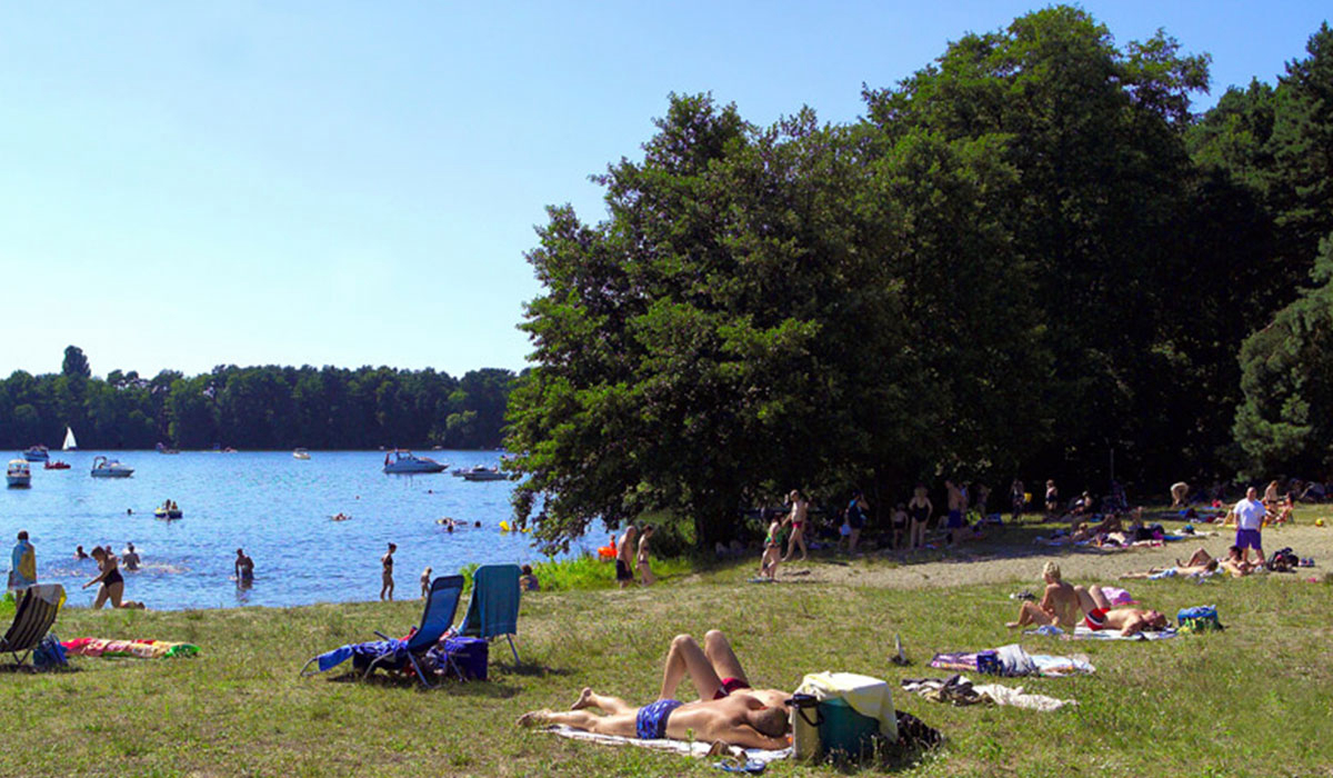 Flakensee Berlijn - Woltersdorf visuel 1/3 Flakensee Berlijn - Woltersdorf visuel 1/3