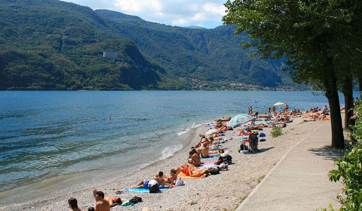 Spiaggia Lombardije - Abbadia Lariana visuel 3/4 Spiaggia Lombardije - Abbadia Lariana visuel 3/4
