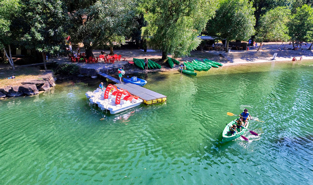 Camping de la Base Nautique Midi-Pyreneën - Saint-Rome-de-Tarn visuel 1/7