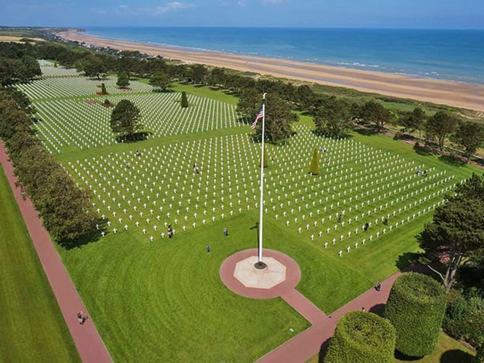 Omaha-beach Laag-Normandië - Vierville-sur-Mer visuel 8/13 Omaha-beach Laag-Normandië - Vierville-sur-Mer visuel 8/13