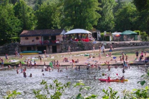 Camping La Plage - Saint-Cirq-Lapopie