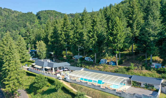 Camping Le Belvedere Du Pont De Lanau - Neuvéglise