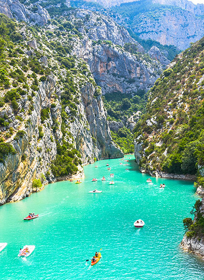 Trip van een week in de Verdon