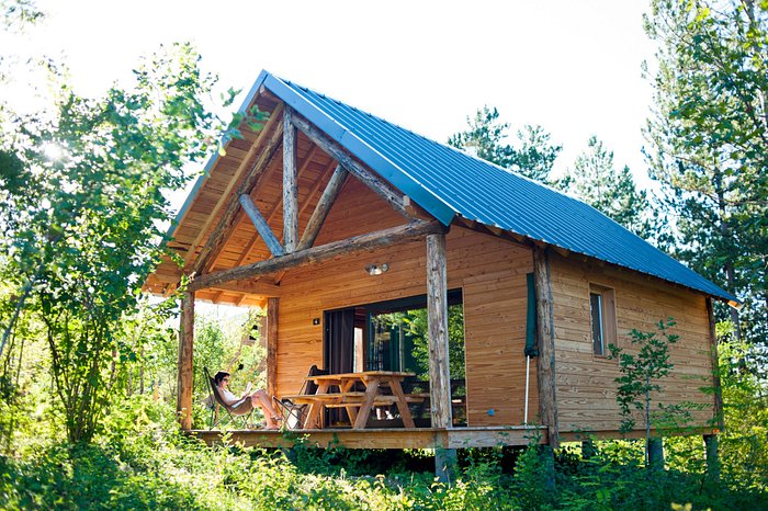 Antonne et Trigonant - Village Huttopia Lanmary Vanaf 455€ per week, Toile &amp; bois tent 4 pers. | 3821